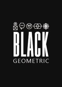 BLACK GEOMETRIC ICON