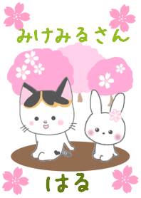 Milu's lovely theme spring