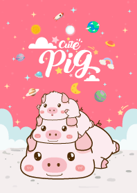 เจ้าหมูน้อยน่ารัก ฮอทพิ้งค์