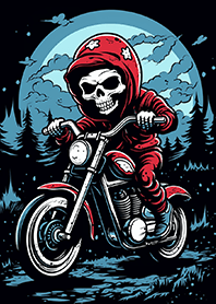 Skeleton rider!