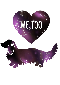 I LOVE YOU ME,TOO (girl)Dachshund