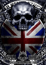 Skull knight union jack version