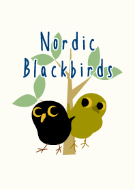 Blackbirds of the Nordic forest