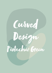 Curved Design : Pistachio Green