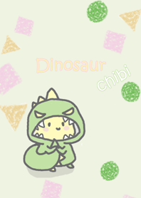 Dinosaur costume cute girl