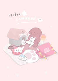 violet-薩摩耶