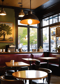 Cozy Coffee shop 9E6BeE