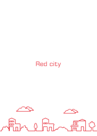 線 都市(赤い)