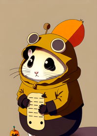 Halloween Hamster 3B90bb