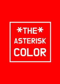 THE COLOR ASTERISK