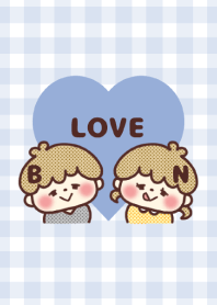 Love Couple -initial B&N- Boy