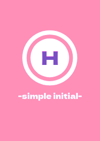 simple initial-H- THEME 58