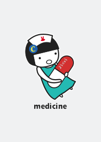 マサコ三才のおくすり着せかえ（その1）
