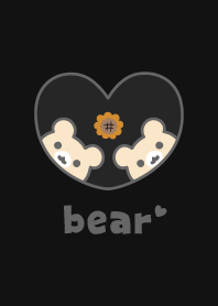 熊 向日葵 [黑色]