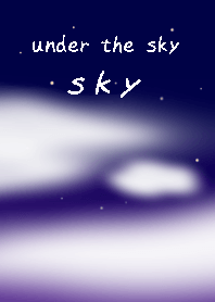 starry sky at night theme5blue and black