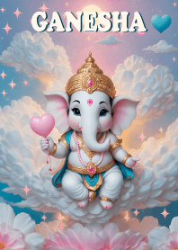Ganesha, rich beyond the sky