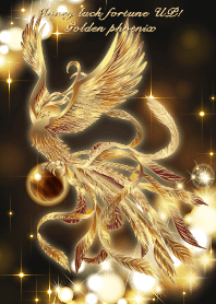 Money luck fortune UP! Golden phoenix