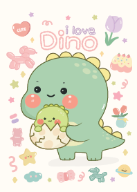 ฉันรักไดโนเสาร์น่ารัก : มินิมอล