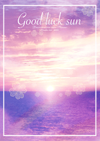 Good Luck Sun Clover sunrise pink