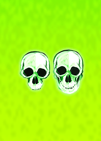 Crystal Green Skull