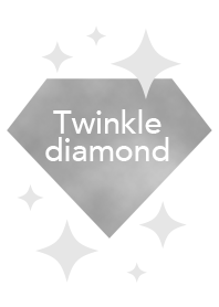 Twinkle diamond(white)
