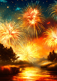 Beautiful Fireworks Theme#223