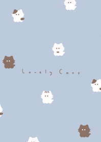 小貓咪 | blue beige