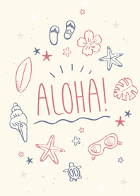 Hawaiian Aloha (ivory)