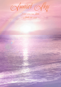運気上昇 Sunset sky 癒しのビーチ+3