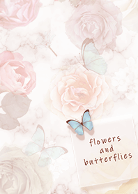 薔薇と大理石3✿ピンクブラウン09_1