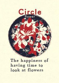 Circle flower akaneiro