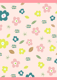 Flowers and leaves on LP