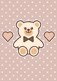 Natural beige&Teddy bear