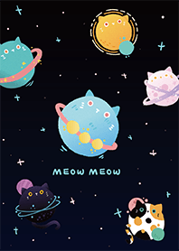 Meow meow universe (Black)