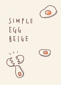 simple Egg beige.