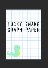LUCKY SNAKE GRAPH PAPERj-CHARCOAL GREY