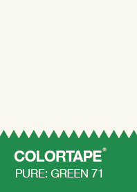 COLORTAPE II PURE-COLOR GREEN NO.71