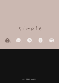 p31.12_ベージュ2 黒/白2-3