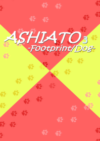 ASHIATO 3 -Dog- Pink & Yellow