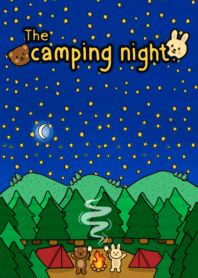 The camping night.