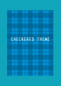 BLUE CHECKERED THEME-VIRIDIAN