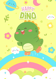 happy dino