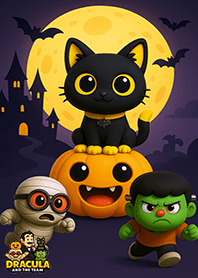Dracula and the team : Halloween