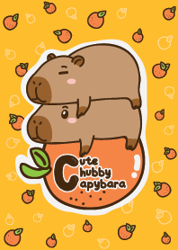かわいい 太った カピバラ V1