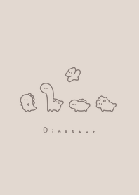 ゆる恐竜。ブラウン