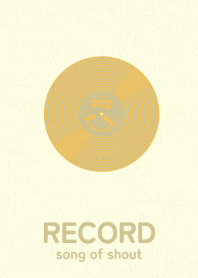 RECORD_shout Saffron YEL