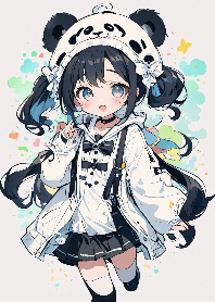 Dreamy Panda Sky - Penyfuo(White)