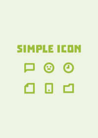 Simple icon [Greentea] No.111