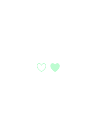 SIMPLE HEART 2 (S)  - WHxPASTEL 016