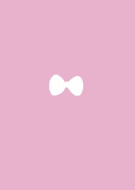 Pink and white ribbon.